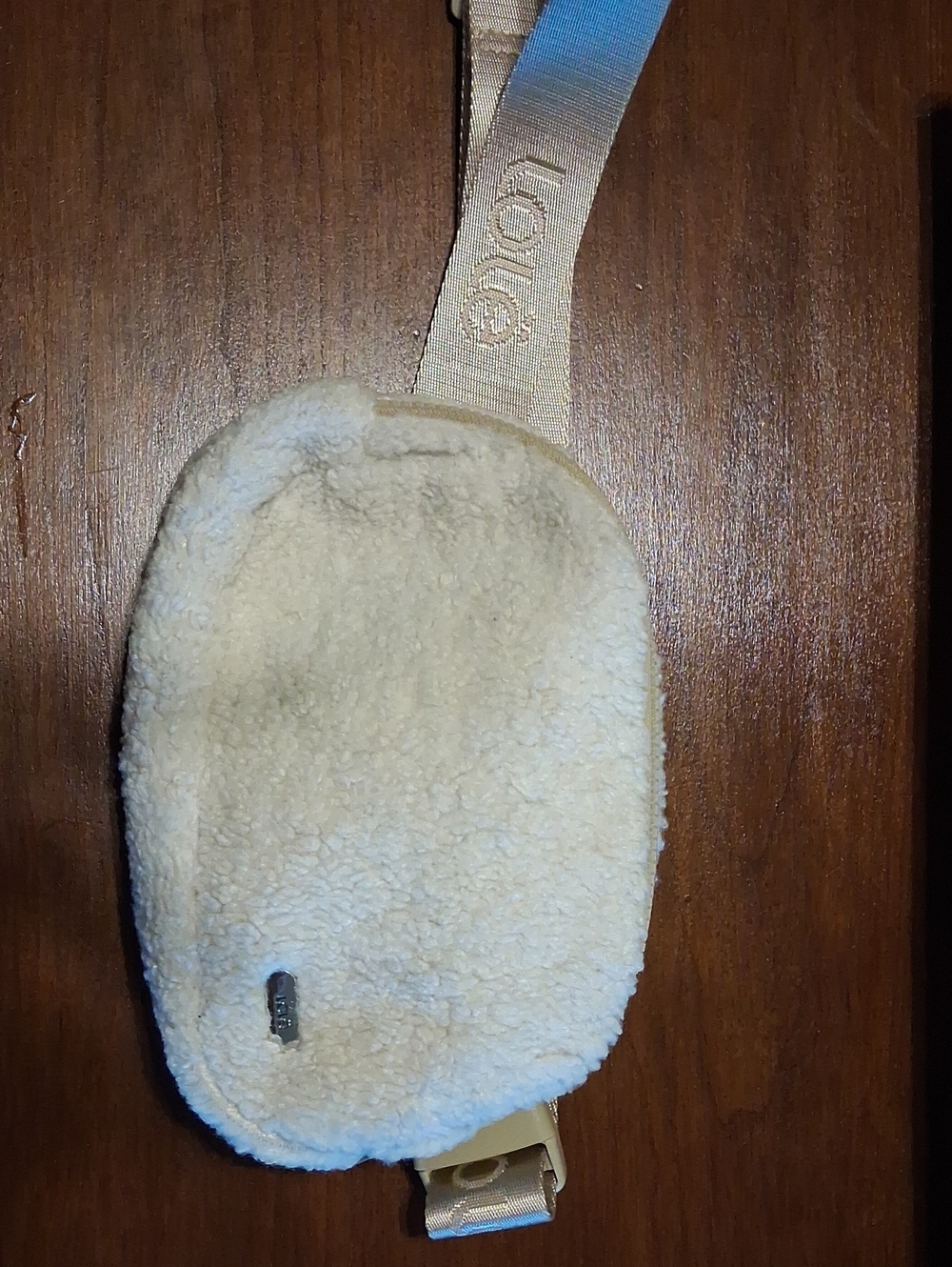 New W/O Tag Lole Cream Sherpa Crossbody Belt Bag